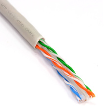 Cabo de rede de alta velocidade 23AWG Cat6 FTP sólido